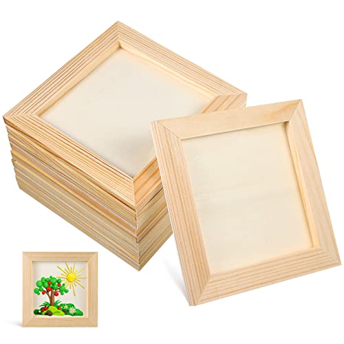Alipis Holz-fotorahmen Großpackung 10 X 12 Cm Holz-bilderrahmen Unvollendet Basteln Für Kunstprojekte Heimdekoration Alipis Holz-fotorahmen Großpackung 10 X 12 Cm Holz-bilderrahmen Unvollendet Basteln Für Kunstprojekte Heimdekoration von Alipis