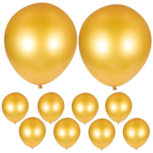 Alipis Luftballon Große Matte Goldene Luftballons Dekoballons Für Hochzeiten Und Partys Perfekte Partyballons Für Festliche Anlässe Und Feiern Luftballons Herz von Alipis