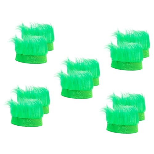 Alipis 10 Stück Irische Beanie-Mütze Partyhut St Patricks Day-Hüte Für Männer Patricks Day-Kostüm St Patrick'S Day Patricks Day Stirnband Kappen St Patricks Day Accessoire Herren von Alipis