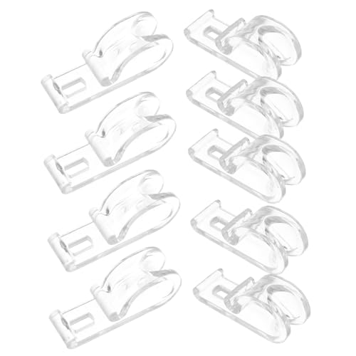 Alipis 10 Stück Römische Rollo Clips Für Jalousien Rollhaken P Clips Für Rollos Vorhang P Förmiger Haken Rollo Vorhanghaken Römische Rollos Jalousien Haken Perlenkette P Clip von Alipis