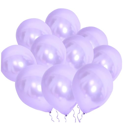 Alipis 100 Stück Latexballons Lavendel Dekorativ Für Partys Und Festivals Langlebig Und Hochwertig Ideal Für Hochzeiten Geburtstagsfeiern Und Festliche Anlässe von Alipis