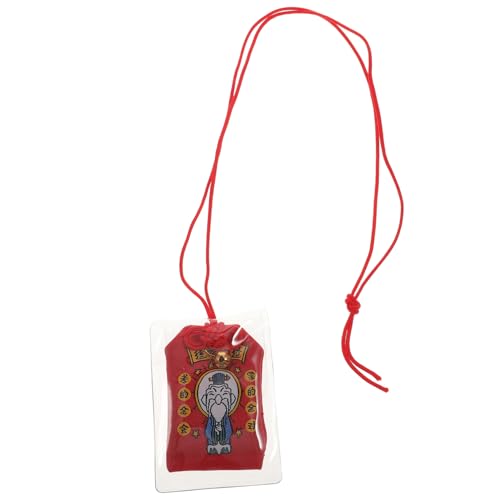 Alipis 1Stk Tüte Glücksbringer small small Favors schlüsselkette Handgemacht stofftasche kreatives kleines -Verzierungen kreative Amulette Polyester rot von Alipis