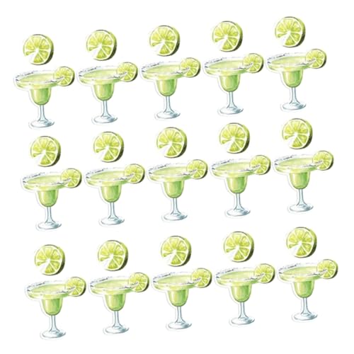 Alipis 200st Margarita-konfetti Konfetti Für Den Junggesellentisch Konfetti Für Den Tisch Tischkonfetti Party Konfetti Dekoration Für Die Verlobungsfeier Duschdekor Papier Light Green von Alipis