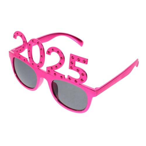 Alipis 2025 Zu Brille Dann Machen Sie Tischdekorationen Spezifikationen Grad Party Dekoration Foto Requisiten Party-Requisiten Partygeschenke für das Neue Jahr Neujahrsvorräte STK Rosy von Alipis