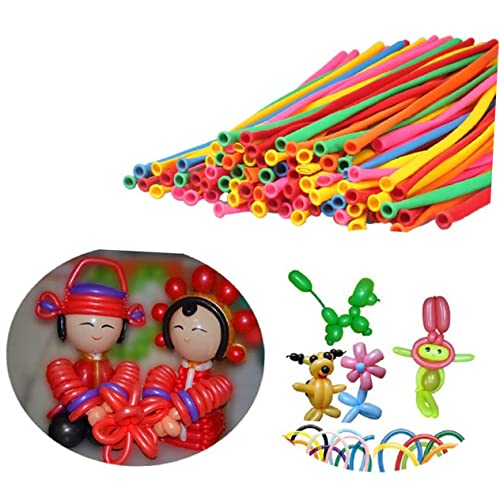 Alipis 260Q Modellierballons Bunte Latexballons Für Kreative Ballonfiguren Und Partydekoration Ideal Für Kindergeburtstage Hochzeiten Und Feste von Alipis