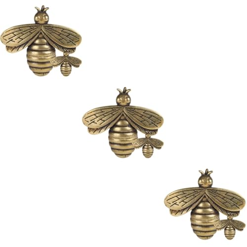 Alipis 3 Sätze Biene Anhänger Hummelfiguren Bienenwachs Hummeln Schmuck Fliegentier-Charme Handy Accessoires Gelbe Bienenanhänger Messing-anhänger Anhänger Aus Metall Yellow 2 Stück * 3 von Alipis