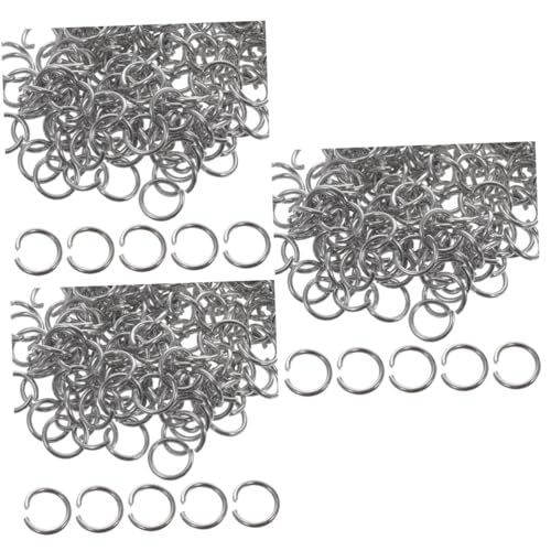 Alipis 3 Sätze Rostfreier Stahlöffnungsring Schließungen Schmuck Sprungringe Schlüssel Machen Offen Herstellung Kette Biegering Silver 200 Stück * 3 Alipis 3 Sätze Rostfreier Stahlöffnungsring Schließungen Schmuck Sprungringe Schlüssel Machen Offen Herstellung Kette Biegering Silver 200 Stück * 3 von Alipis