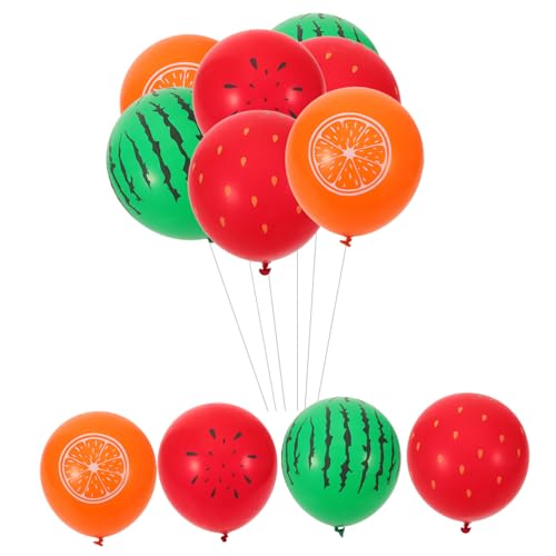 Alipis 40St Fruchtballon Wiederverwendbarer Air-Layering-Pod Cartoon-rutschige Bälle Obst flüssig luftballons strandparty Ballongas hawaiianische Ballons Geburtstagsparty liefert Emulsion von Alipis