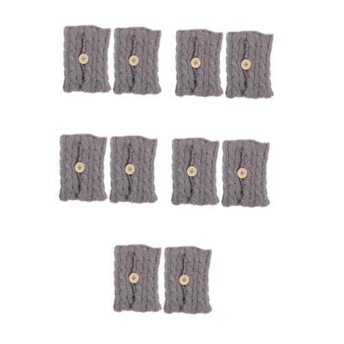 Alipis 5 Sätze 5 Sets Wolle Gestrickte Tassenabdeckungen Für Kaffeetasse Kaffeetassen Glasabdeckungen Für Getränke Kaffeetassenhalter Tassen Gestrickte Griffhülle Für 2 Stück * 5 von Alipis