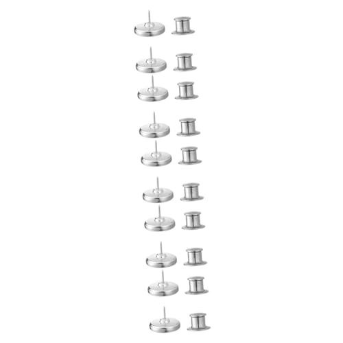 Alipis 5 Sätze Magnetschnalle Gardinenclip Magnetverschlüsse Für Vorhänge Gardinenhalter Vorhangkrawatte Gardinen-magnetknopf Vorhanghalter Vorhangbinder Zinklegierung Silver 2 Paar * 5 von Alipis