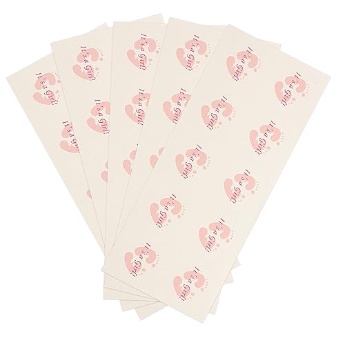 Alipis 50-Blatt-Box dekorative Etikettenaufkleber siegel Aufkleber siegelaufkleber acotar Sticker geburtstagseinladungen geschenkschildchen -Siegel-Aufkleber Papieraufkleber Rosa von Alipis