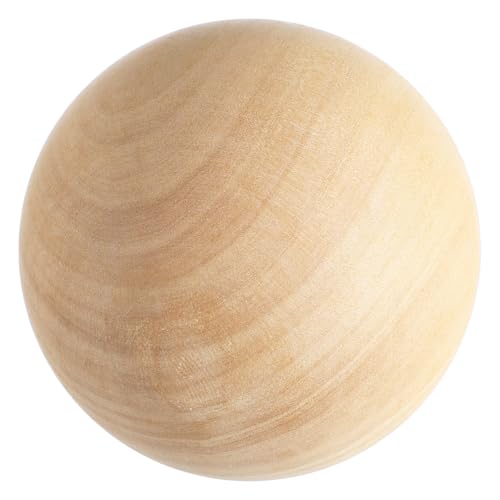 Alipis 9 cm runde Holzkugel 9 cm unlackierte Holzperlen Ornamente für DIY Kunst Handwerk Nähen Dekorieren und Malzubehör Alipis 9 cm runde Holzkugel 9 cm unlackierte Holzperlen Ornamente für DIY Kunst Handwerk Nähen Dekorieren und Malzubehör von Alipis