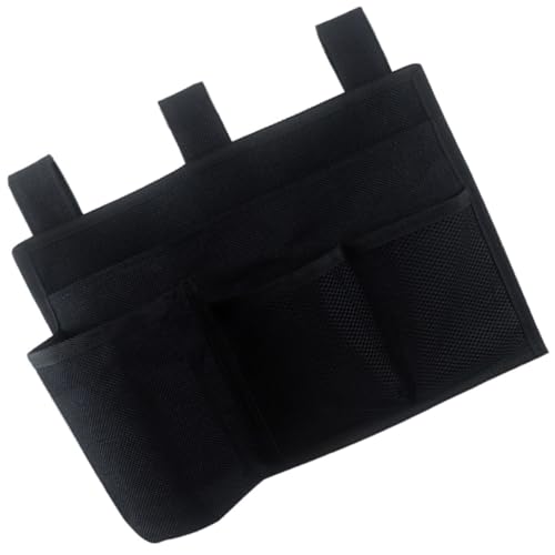 Alipis Aufbewahrungstasche am Bett organizer handtasche aufbewahrungstaschen Organizer für die Türrückseite Wandtasche hängende Wandaufbewahrung hängende kleinigkeiten halter Flachs Black von Alipis