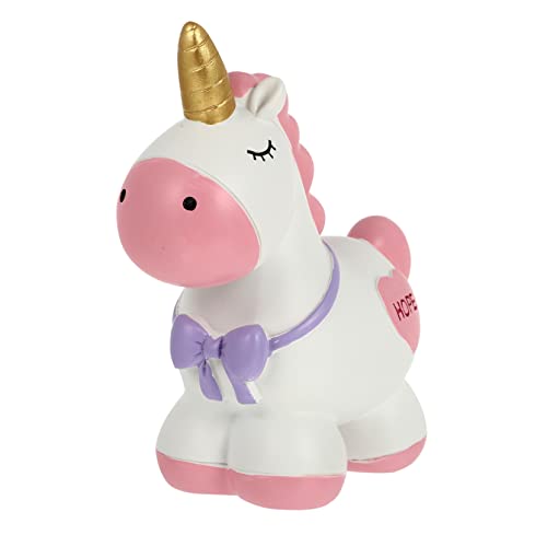 Alipis Einhorn Ornamente Kuchendeckel Modell Ornament Kunsthandwerk Rosa Sparschwein Mädchen Geburtstagsgeschenke Mini Dekoration Für Party Mädchen Sparschwein Sparschwein von Alipis