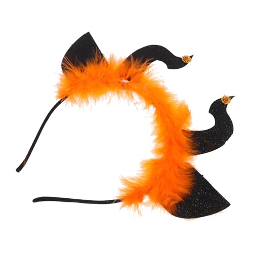 Alipis Halloween Tier Kopfschmuck Teufel Horn Kopfbedeckung Halloween Horn Stirnband Dress Up Cosplay Kopfschmuck Cosplay Teufel Hörner Stirnband Teufel Kostüm Haarreifen Teufel Horn von Alipis