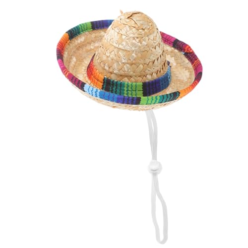 Alipis Hut Fiesta-sombrero Hüte Faschingsparty Gefallen Kopfbedeckungen Für Karnevalsfeiern Mexikanische Partydekorationen Mexikanische Geburtstagsmütze Polyester von Alipis