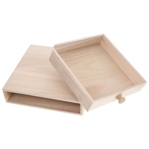 Alipis Kasten Teebox Geschenkbox Holz Schubladenbox Tee Aufbewahrungskiste Organizer Zur Aufbewahrung Von Tee Schublade Für Holzkisten Schreibtischaufsatz Mit Schublade Fotobox von Alipis