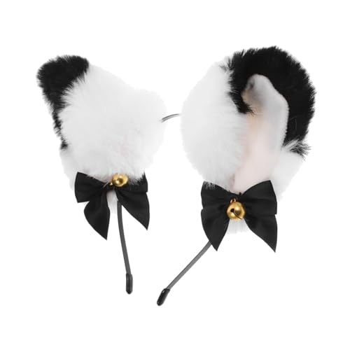 Alipis Kopfschmuck Mit Schleifenohren Party-stirnbänder Fuchsohren Haarband Cosplay Fuchsohren Stirnband Cosplay-party Haarband Mit Fuchsohren Für Mädchen Fuzzy-ohren-stirnband Stoff von Alipis