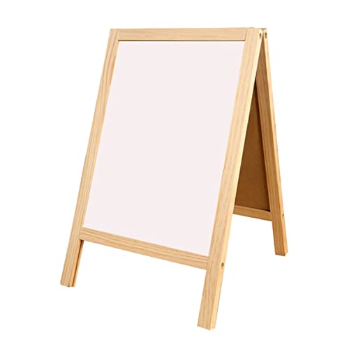 Alipis Nachricht Tafel Whiteboard-Ständer doppelseitiges Whiteboard Tafel Staffelei für Tafelständer Zeichen werbetafel registerkarten kreidemarker bartisch Tafeldekor Tafelzeichen von Alipis