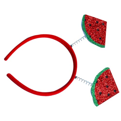 Alipis Obst-Stirnband haarschmuck hair accessories Geburtstagsfeier Lustige Kopfbedeckung Haarklammer Kinderperücke Haarklemmen haarspange Obst Stirnband Frau Foto-Requisite Stoff von Alipis