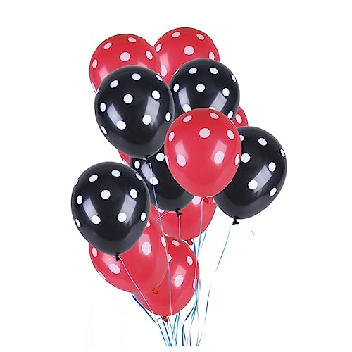 Alipis Polka Dot Luftballons Und Für Hochzeits Und Geburtstagsfeiern Deko Perfekte Partyballons Für Festliche Anlässe von Alipis