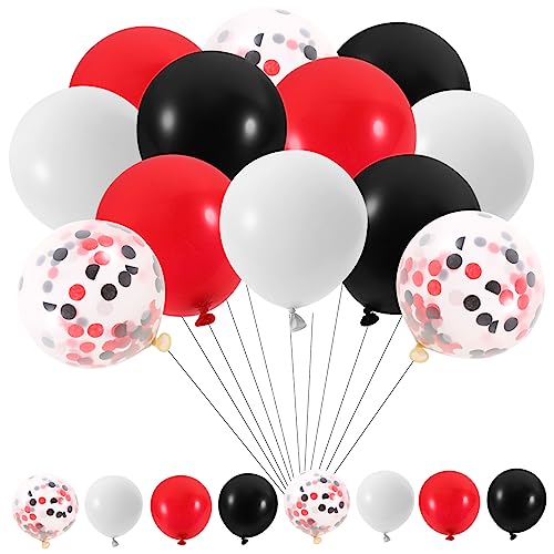 Alipis Riesige Stehende Luftballons Für Kindergeburtstag Happy Birthday Dekoration Hochzeits Und Babyparty Ballons 1 Satz Mit Band Ideal Für Kuchen Und Feiern von Alipis