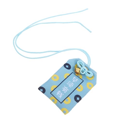 Alipis Schützender Hängetasche Japanische Reize Glückstüten-hängeornamente Omamori-Charme Segen Omamori Japanische Souvenirs Glücksamulett-anhänger PVC von Alipis