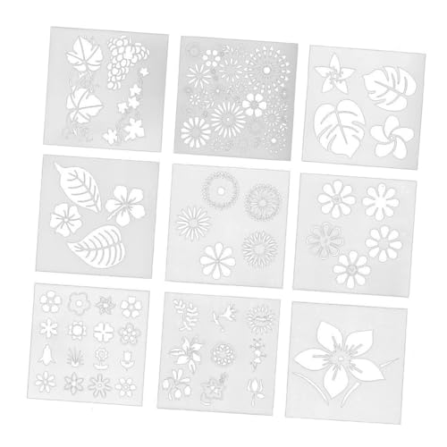 Alipis Teiliges Blumen schablonen Kuchen und Kekse Kreative Tortendeko formen aus Weißem Vielseitig Einsetzbar für Zuhause backen und DIY party Wiederverwendbar für Essbare Dekoration Alipis Teiliges Blumen schablonen Kuchen und Kekse Kreative Tortendeko formen aus Weißem Vielseitig Einsetzbar für Zuhause backen und DIY party Wiederverwendbar für Essbare Dekoration von Alipis