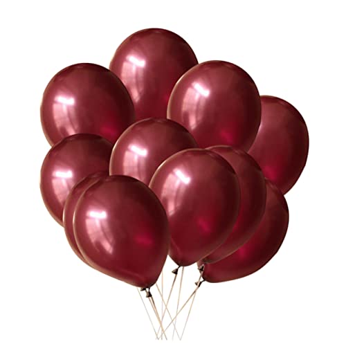 Alipis Weinfarbene Latexballons Runde Ballons Für Hochzeiten Geburtstagsfeiern Und Valentinstag Ideal Für Dekoration Und Feierlichkeiten von Alipis