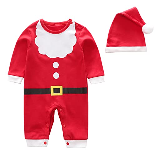 Allbestop Weihnachten Baby Kostüm,Neugeborenes Baby Mädchen Junge Kleidung Baby Outfit Schneemann Kostüm Baby Weihnachtsoutfit Kleinkind Bekleidungssets Für Baby-Mädchen Schneeanzug Puppe von Allbestop