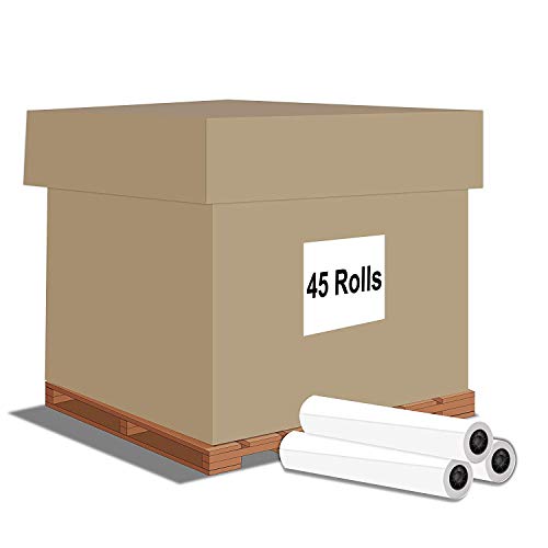 Alliance Breitformat-Papierrollen Bond Engineering (9 kg, 45 Rollen, 56 cm x 150 m, 7,6 cm Kern) von Alliance