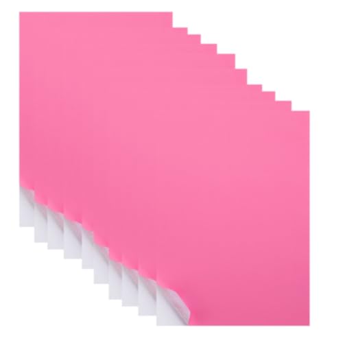 Alliteqwe Klebepapier, A4, 22,9 x 29,5 cm, für Tintenstrahldrucker/Tintenstrahldrucker, für Büro und Schule, Rosa von Alliteqwe