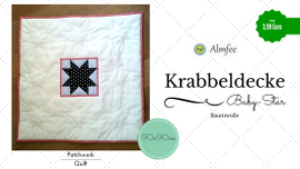 Krabbeldecke Baby Star von Almfee