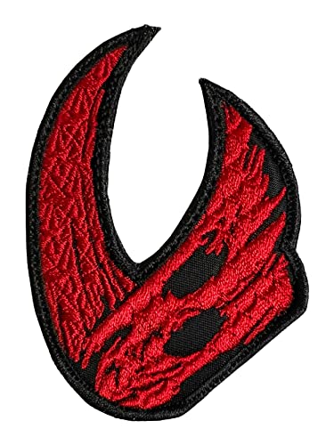 Mandalorian Mudhorn Signet Patch – Lustige taktische Militär-Moral bestickt Patch Haken Verschluss Rückseite von Almost SGT