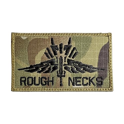 Starship Troopers Roughnecks Patch Multicam OCP – lustiger taktischer Militär-Moral bestickter Aufnäher mit Hakenverschluss von Almost SGT