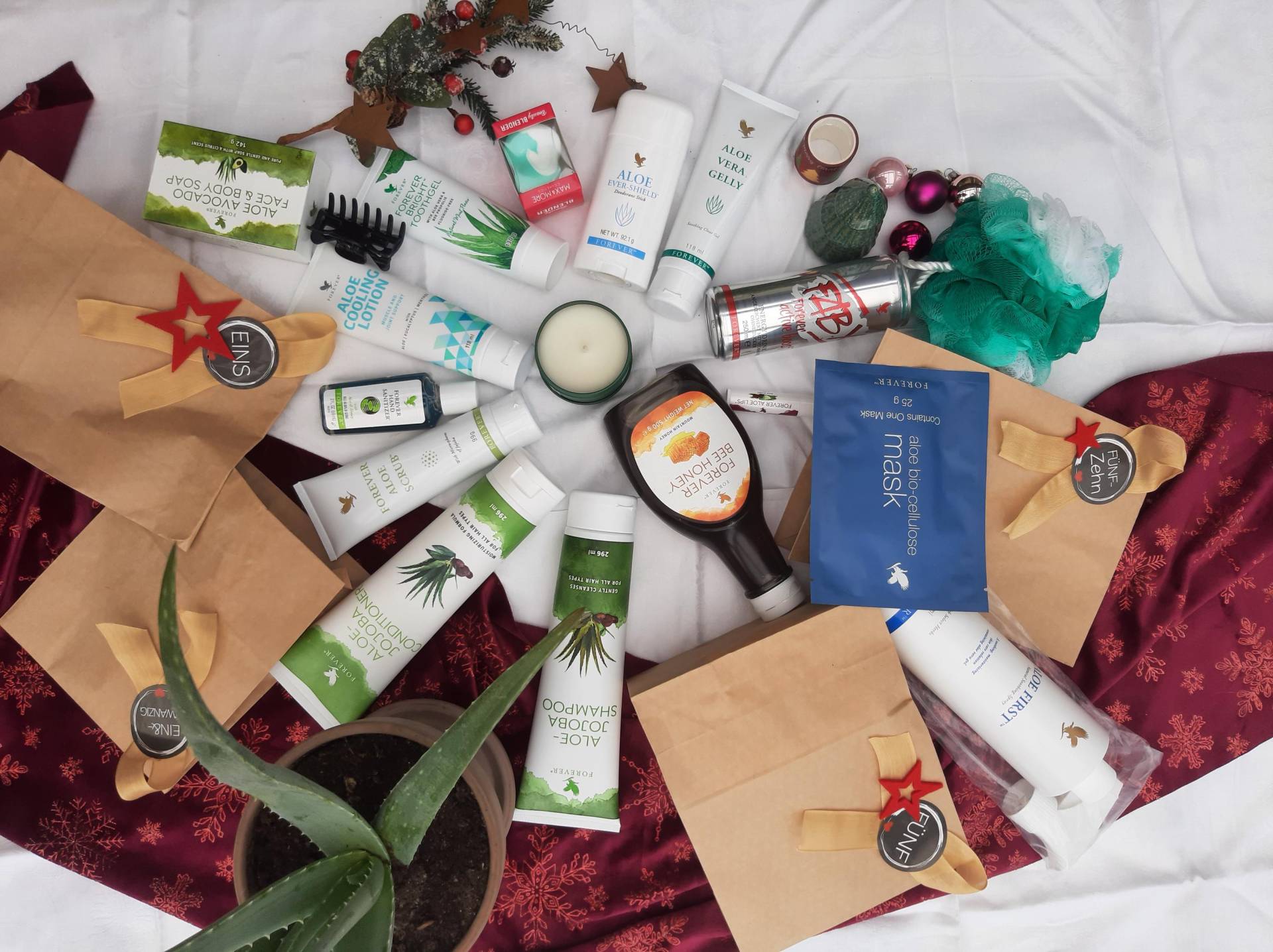 Adventskalender, Beauty, Wellness, Aloe Vera, Luxus, Hochwertig von AloevonHerzen