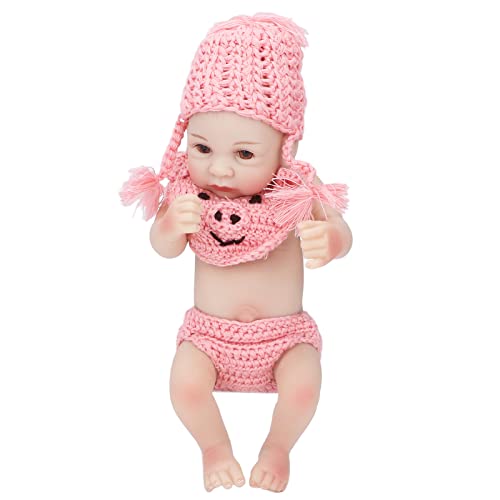 Alomejor Lebensechte 10-Zoll-Reborn-Babypuppen, Handbemaltes Fingerspielzeug für Spaß und eine Fantasievolle Welt. Lebensechte Babypuppen für von Alomejor