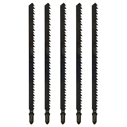 5 Stück Stichsägeblatt-Set, T744D T-Schaft 180 mm Stichsägeblätter, lange und Schnell Schneidende Stichsägeblätter für Holz und Metall 5 Stück Stichsägeblatt-Set, T744D T-Schaft 180 mm Stichsägeblätter, lange und Schnell Schneidende Stichsägeblätter für Holz und Metall von Alongen