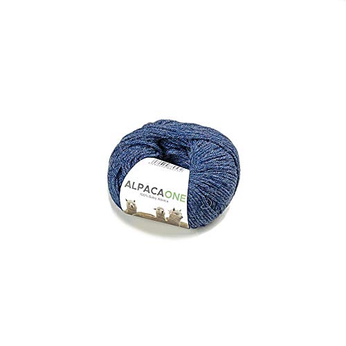 07 JEANSBLAU Knäuel Baby Alpaka 50g von AlpacaOne