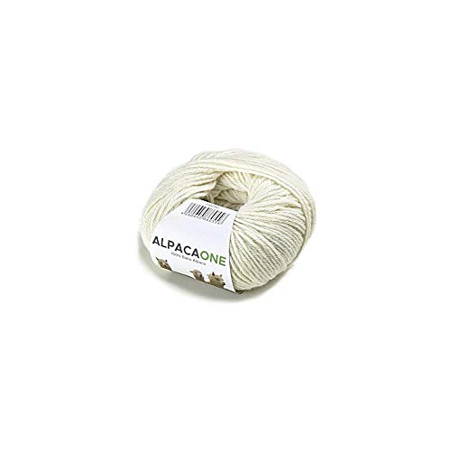 09 NATUR Knäuel Baby Alpaka 50g von AlpacaOne