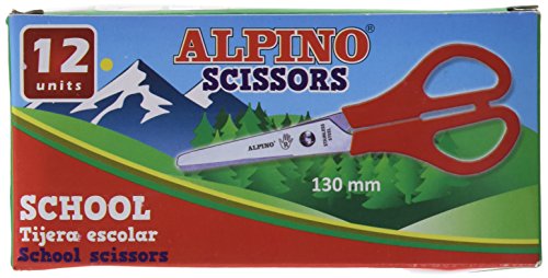 ALPINO 1479000540 Box, Scherern, 12 Stück, 130 mm, farblich sortiert von Alpino