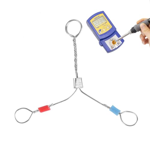 Temperatursensorleitung, 10-Teilige Bleifreier Lötkolben Temperatursensorleitung, Kompatibel mit HAKKO 191-212 Lötkolben-Spitze-Thermometer von Alupre