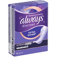 always Slipeinlagen discreet Extra Sicher Ultimate Nacht, 8 St. von Always