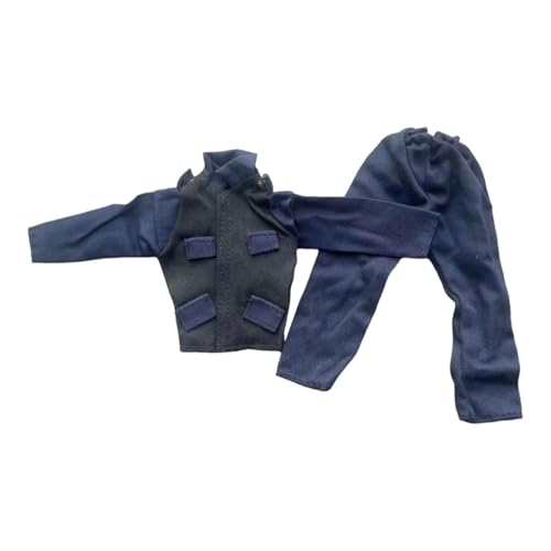Amagogo 1/6 Action -Figur Kleidung, Puppenkleidung, Uniform, Miniaturkleidung, Jacke und Hosen für 12 Zoll männliche Puppen Amagogo 1/6 Action -Figur Kleidung, Puppenkleidung, Uniform, Miniaturkleidung, Jacke und Hosen für 12 Zoll männliche Puppen von Amagogo