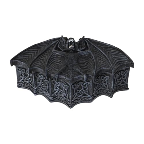 Amagogo Halloween-Aufbewahrungsbox, dekorative Box, Gothic-Ornament, Heimdekoration, Schmuckschatulle für Regal, Schreibtisch, Wohnzimmer, Party von Amagogo