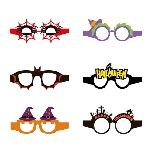 Amagogo Halloween-Brille, Halloween-Party-Dekoration, lustige Cosplay-Halloween-Brille, neuartige Brille, Halloween-Kostüm, Party-Geschenke von Amagogo