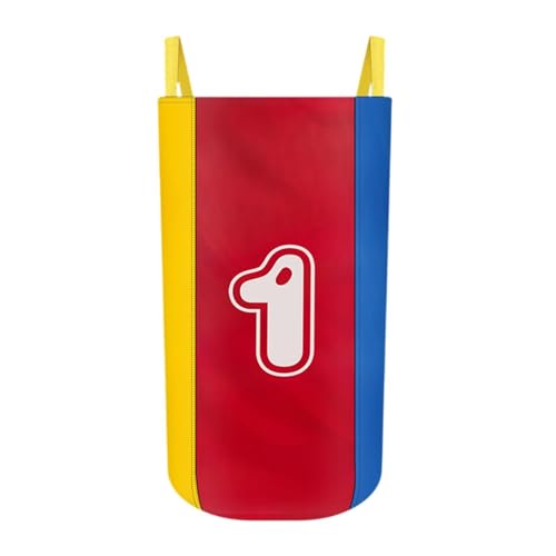 Amagogo Kartoffelsackhüpfsack, Springsack, Urlaubssack für Kinder und Erwachsene, Sportspielzeug für Garten, Outdoor-Training, Partyspiel, Rasen, L Number 1 von Amagogo