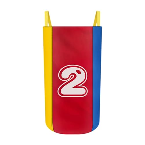 Amagogo Kartoffelsackhüpfsack, Springsack, Urlaubssack für Kinder und Erwachsene, Sportspielzeug für Garten, Outdoor-Training, Partyspiel, Rasen, L Number 2 von Amagogo