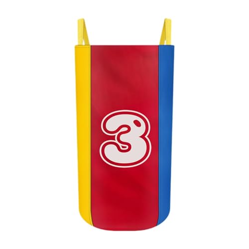 Amagogo Kartoffelsackhüpfsack, Springsack, Urlaubssack für Kinder und Erwachsene, Sportspielzeug für Garten, Outdoor-Training, Partyspiel, Rasen, L Number 3 von Amagogo