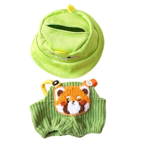 Amagogo Mini-Puppen Hosen Kleidung Set, Mädchen Puppen Kleidung, Puppen Accessoires Kleidung Zubehör Kleidung Zubehör, Puppe Outifits für Anhänger Puppe, Hundemütze-Set von Amagogo